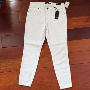 NWT Kut from the Kloth Women's White Jeans size 6